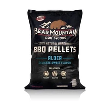 Bear Mountain Premium BBQ Woods 100% All-Natural Hardwood Pellets - Alder Woo...