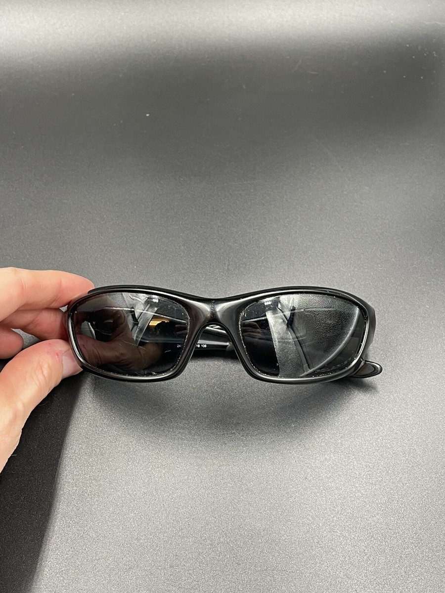 Oakley Straight Jacket II Matte Black w/ Grey Polarized
