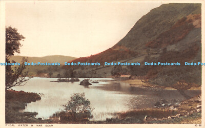 R462110 Rydal Water and Nab Scar Photochrom