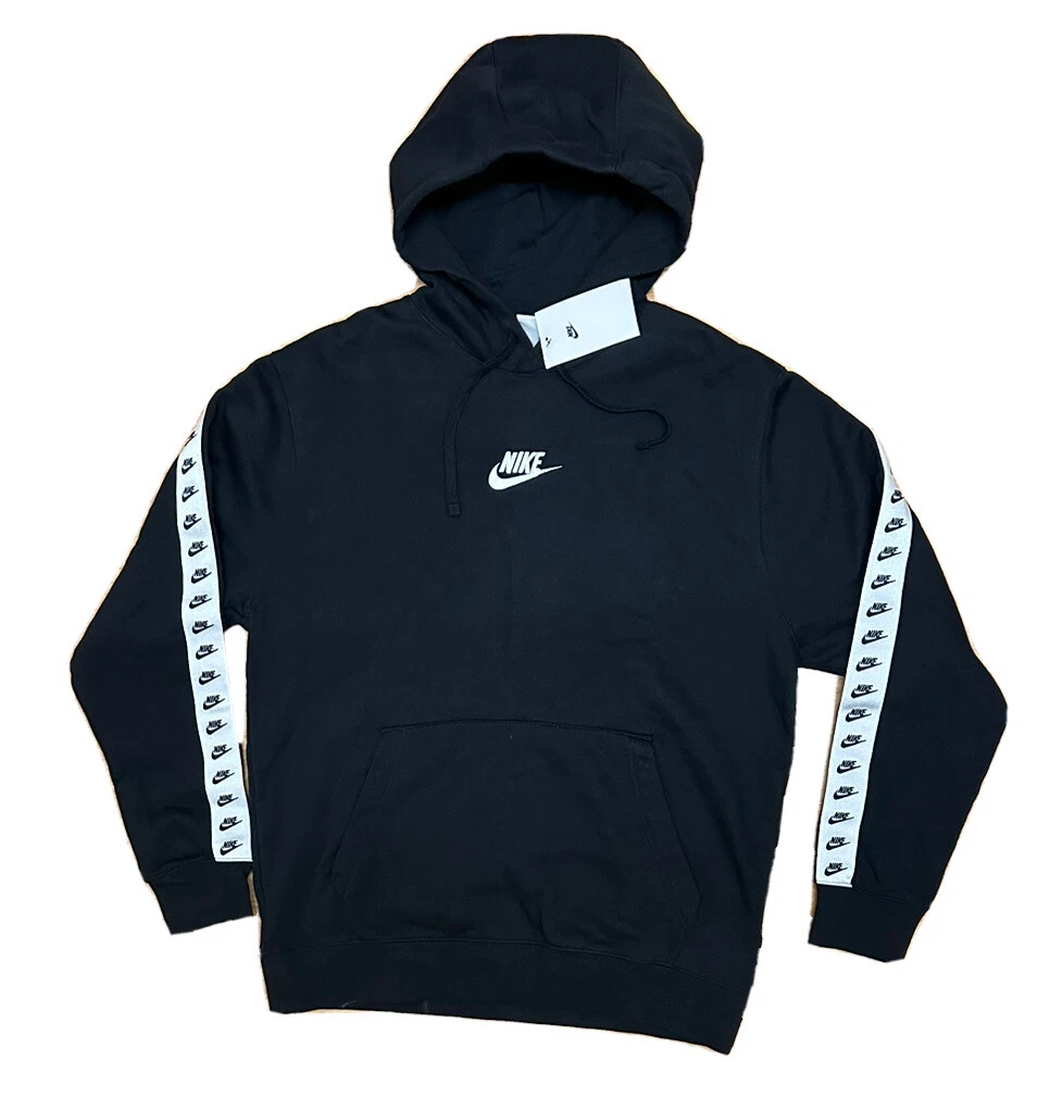 Nike Zeus Tape Men's Fleece Hoodie Black Size. S | eBay