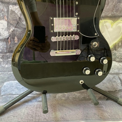Guitarra Eléctrica Custom Shop Tony Iommi Modelo S G Negra 24 Trastes Envío Rápido - Imagen 2 de 6