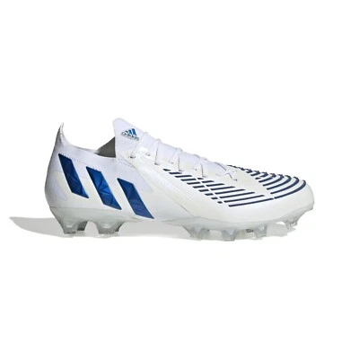 Adidas Unisex Predator Edge.1 Low AG Fußballschuhe/weiß blau/uvp £180