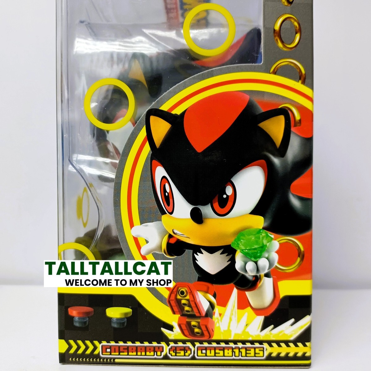 ソニック　コスビ　cosbi シャドウ　フィギュア Shadow Cosbaby Collectible Figure by Hot Toys | Sideshow