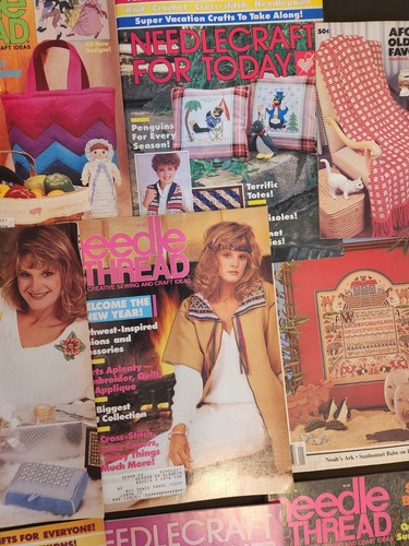 Lot of 10 NeedleCraft For Today and Needle & Thread Magazines From the 1980's - Picture 4 of 15