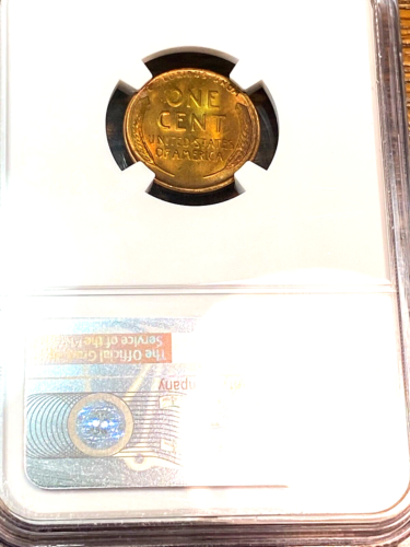 1957-D Lincoln Cent NGC MS66RB Top-Shelf Rainbow Toning CHN - Picture 3 of 3