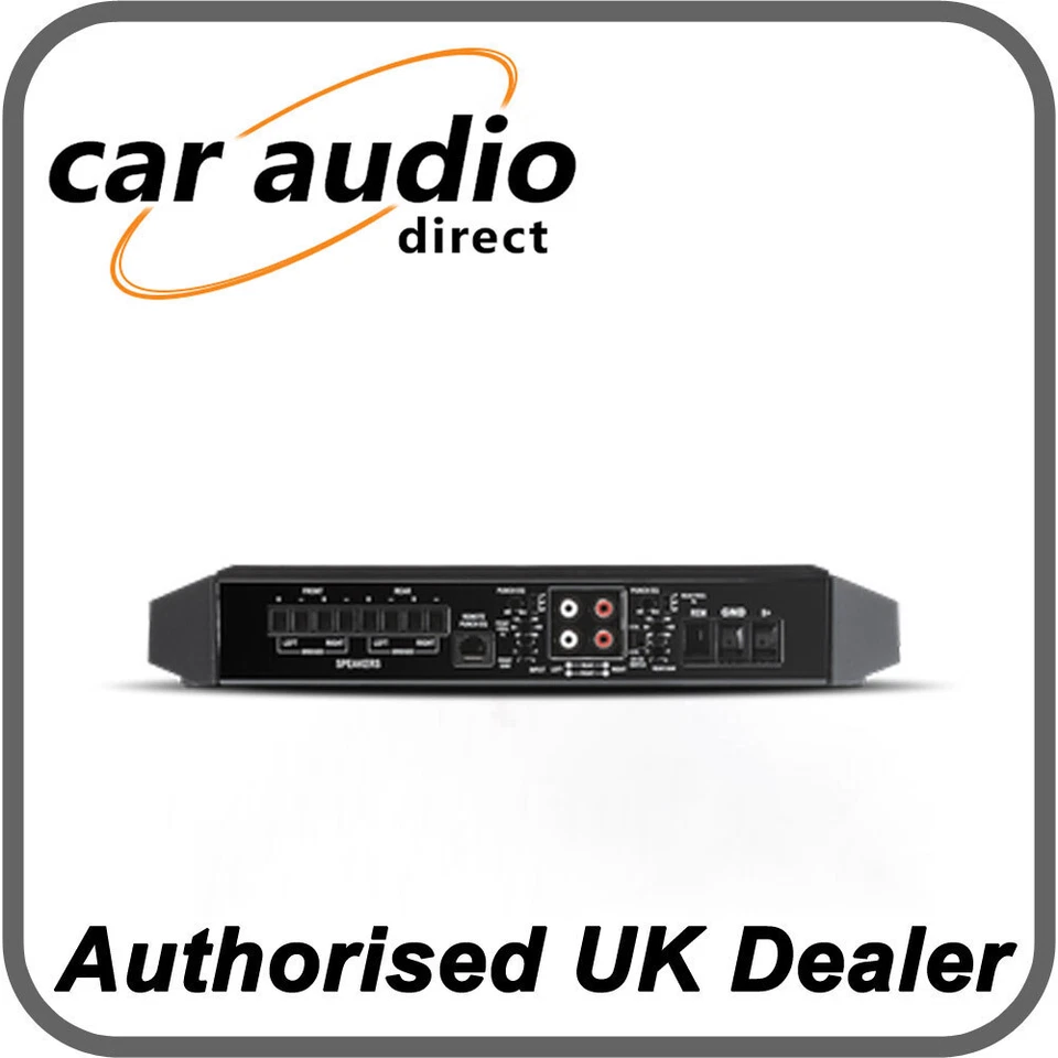 Rockford Fosgate Power T400-4 400 Вт RMS 4-канальный автомобильный динамик сабвуфер усилитель - Изображение 3 из 3