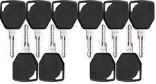 Fits #40 (81404) Fermac/JCB/Terex Replacement Key *10 Pack*