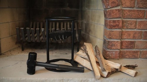 ๐ฅ Heavy-Duty Cast Iron Kindling Splitter | Safe & Easy Firewood Log Splitter ๐ฅ - Picture 4 of 18