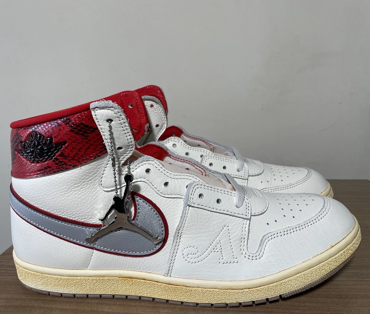 Awake NY x Jordan Air Ship PE SP University Red | eBay