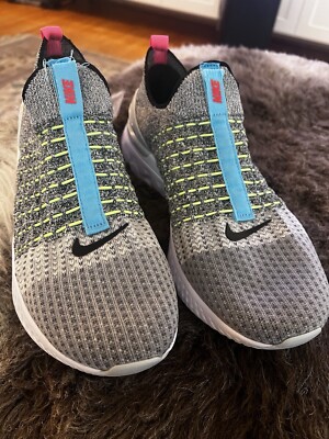 Size 10 - Nike React Phantom Run Flyknit 2 Crater ( Blue Tab Has Been  Cut)