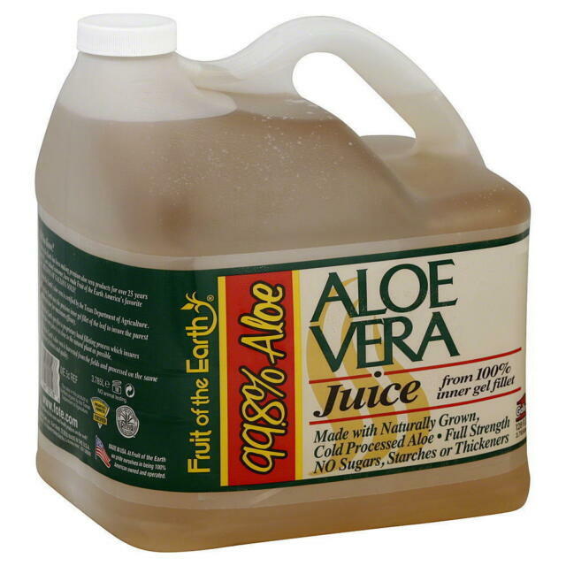 Fruit of the Earth Aloe Vera Juice (128oz.) for sale online | eBay