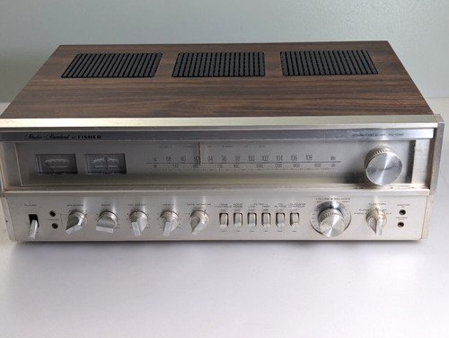 Fisher RS-1050 Stereo Receiver Tested Working Silver 1978 Japan Vintage 60 WPC