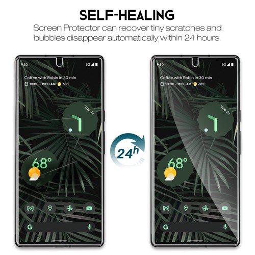 LK [2+2 Designed for Google Pixel 6 Pro Flexible TPU Film Screen Protector [N... - Picture 4 of 8