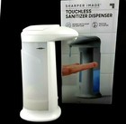 SHARPER IMAGE Touchless Hands Free Soap & Liquid Sanitizer DISPENSER Motion Act