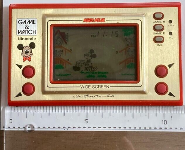 Game Watch Mickey Mouse 1981 Console | eBay