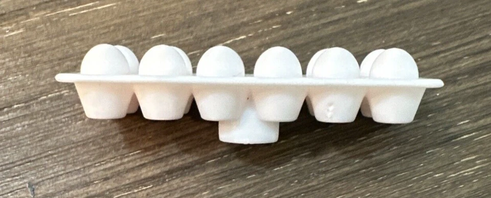 Boneca Barbie casa dos sonhos branca uma dúzia de ovos caixa encaixe Mattel 2013 - Imagem 4 de 4