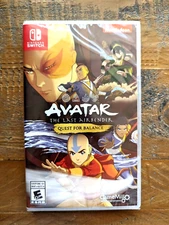 NEW ✹ Avatar The Last Airbender Quest For Balance ✹ Nintendo Switch Game ✹ USA