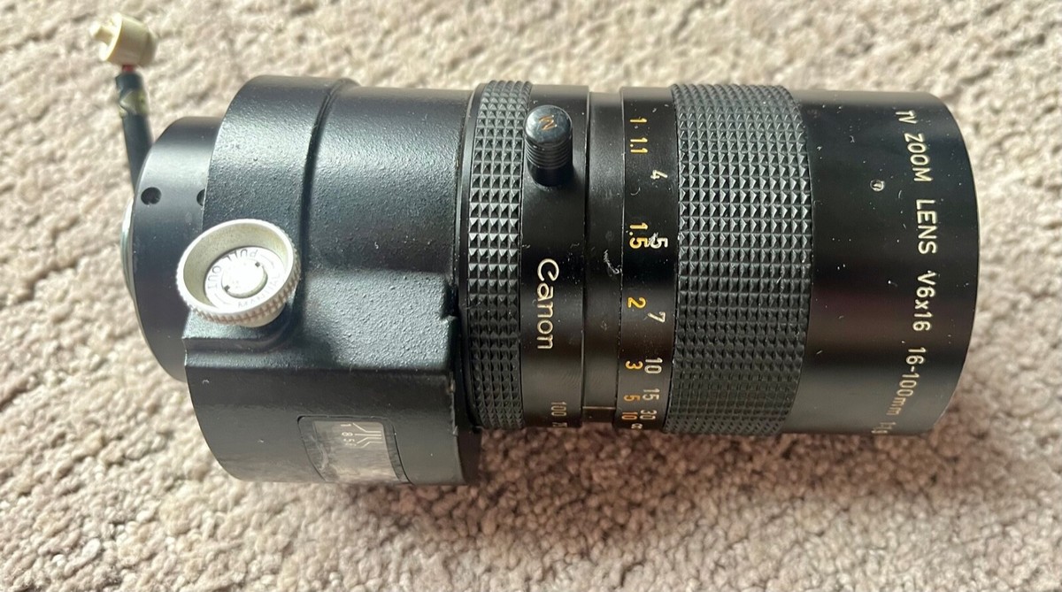 Canon TV Zoom Lens V6x16 16-100mm/ 1,9 - C-mount - Händler | eBay.de