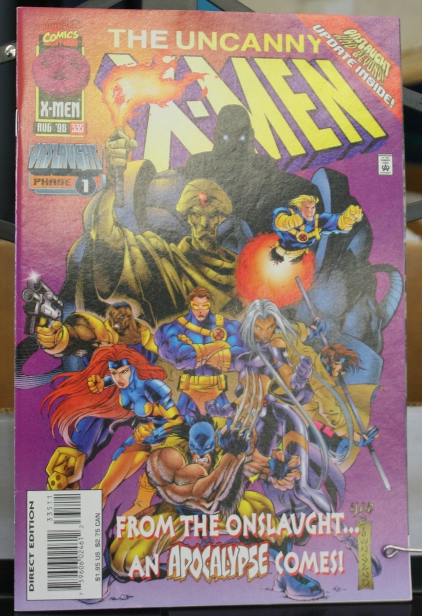 The Uncanny X-Men AUG '96 335 Marvel Comics #335 | eBay