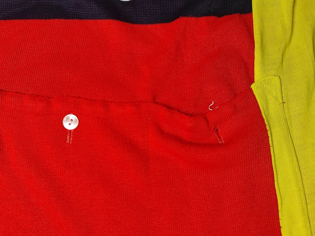 Maillot Vélo Vintage Eroica Ti Raleigh McGregor – 50% Laine – Taille XL – Années 70