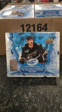 FACTORY SEALED 2022 23 ICE HOCKEY HOBBY BOX 1 AUTO OR MEM. FROM SEALED CASE