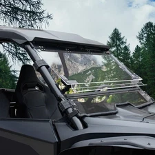 CPOWACE 3-IN-1 Front Windscreen for 2019-2025 Honda Talon 1000R 1000X 1000X-4