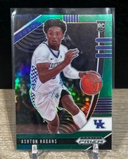 2020-21 Panini Prizm Draft Picks - Ashton Hagans #79 Green Prizm (RC)