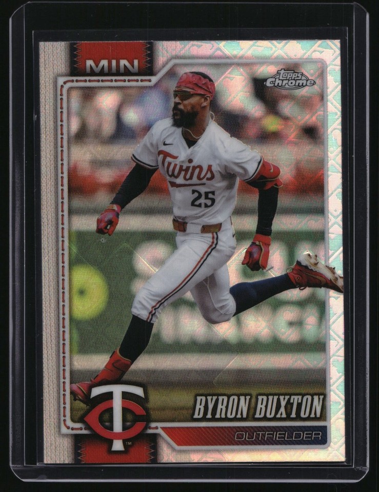 2026 Topps Chrome Byron Buxton #173 Topps Refractor Minnesota Twins