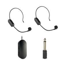 2.4G Head-mounted Wireless Microphone Set For Bluetooth-compatible Audio Stage