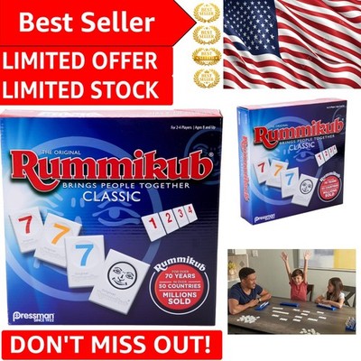 Rummikub Game - Fast-Paced Strategy for Ages 8+ | STEM Skills Promoter