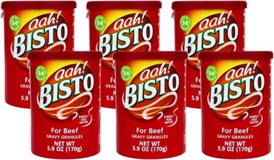 Bisto Gravy Granules, 5.9 Ounce   Rich and (Pack of 6), No Color 