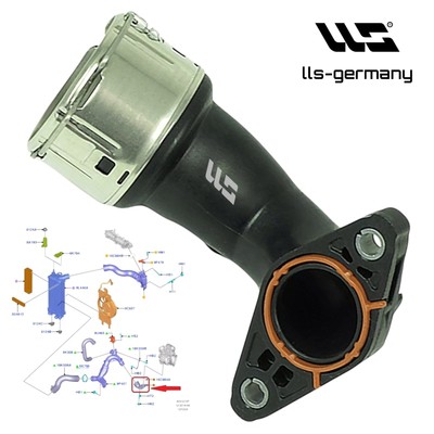 Turboschlauch Ladeluftschlauch für FORD FIESTA FOCUS III IV 1.0 EcoBoost 2323300
