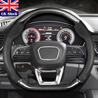 D Shape Carbon Fibre Steering Wheel Cover For Citroën C2 C3 C4 C5 DS3 DS4 DS5