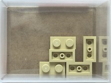 LEGO Parts - Tan Plate 1 x 2 - No 3023 - QTY 5
