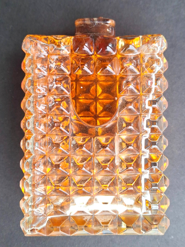 Vintage Blumiger Duft in Nagelglas Parfümflasche mit Inhalt ohne Verschluss, geschliffener Versand - Bild 4 von 11