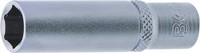 BGS 10509 SteckschlüSsel-Einsatz Sechskant, Tief | Antrieb Innenvierkant 6,3 Mm