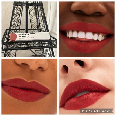 MAC Locked Kiss 24 hour Lipstick Extra Chili (Orange Red)#99