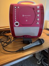 Singing Machine SML343P Pink Karaoke With CD And Lights