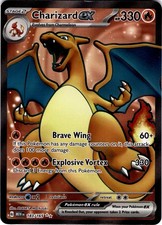 Charizard ex - Holo Ultra Rare SV: Scarlet Violet 151 183/165 NM