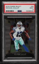 2018 Panini Select Concourse Michael Gallup #94 PSA 9 MINT dq2