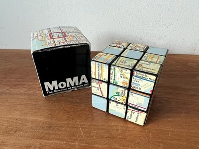 2002 Kit Grover MoMA MTA collaboration RUBIK's Cube Museam Shop NYC