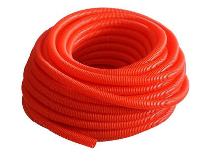SLT12RD 1/2-Inch x 100-Feet Red Split Loom Split Wire Loom Polyethylene Condu...