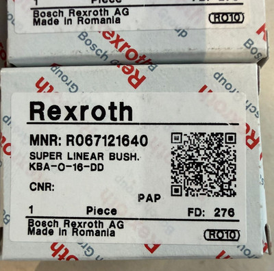 Rexroth R067121640 Metall Super Lineares Bauteil -Neu/OVP-