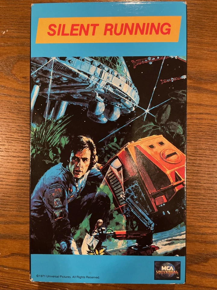 Silent Running 1994 VHS Tape RARE OOP Classic 1972 Sci-Fi Film Bruce Dern VTG - Image 3 of 4