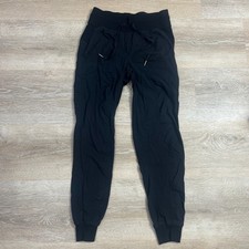 Lululemon Dance Studio Jogger Pants Black Ribbed Waistband Activewear