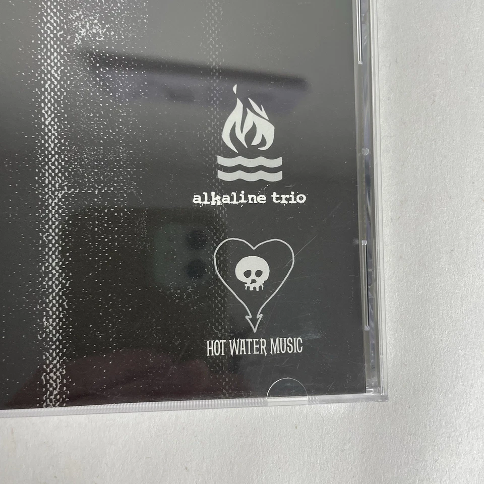 Hot Water Music Alkaline Trio CD Split EP 2002 Limited Music Indie Band Jade Tre Foto 2 de 4