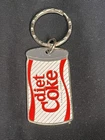 VINTAGE 1985 METAL DIET COKE CAN KEY CHAIN 3.5”