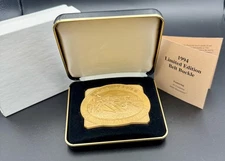 JOHN DEERE Belt Buckle 9500 Maximizer & 55 Combines “WOW"