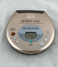 Philips Magnavox Personal Portable CD Player AZ7583 ESP 45 Sec Accessory Bundle