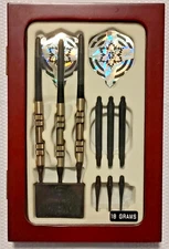 Tungsten Soft Tip Dart Set in Display Case - New, 18gm